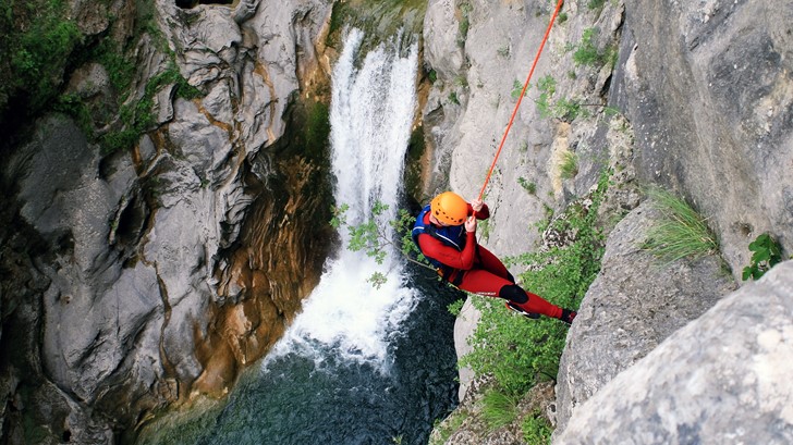 Canyoning advanced