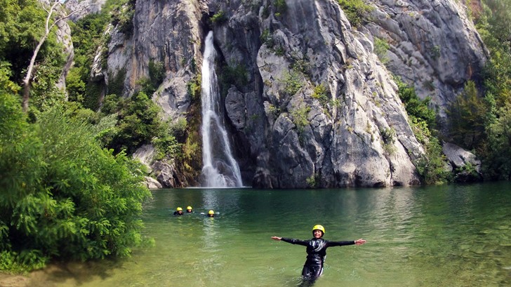 Canyoning adventure