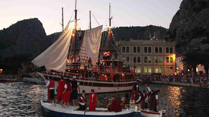 Omiš - gusarska bitka